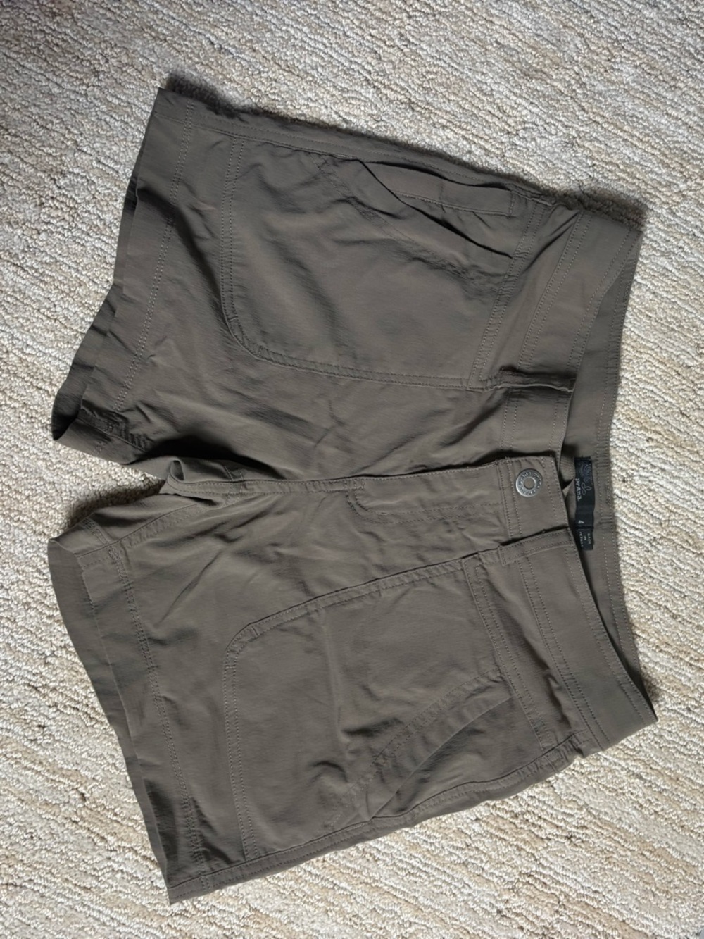 Prana Green Casual Utility Shorts